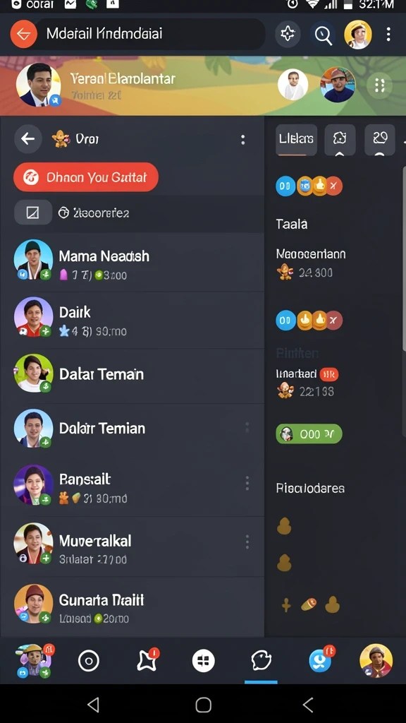 Tangkapan layar 1 menunjukkan karakter utama dalam aksi mendebarkan.