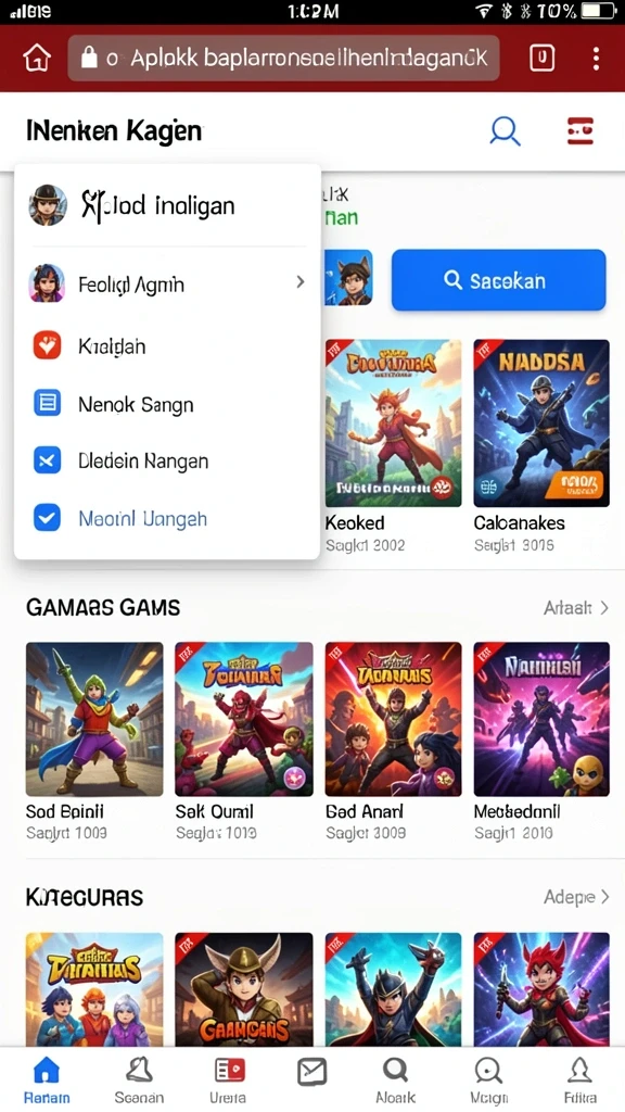 Tangkapan layar 2 menampilkan salah satu level dengan grafis yang memukau.
