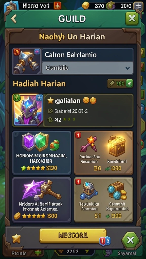 Tampilan utama ALIEN138 dengan ikon karakter yang menarik.