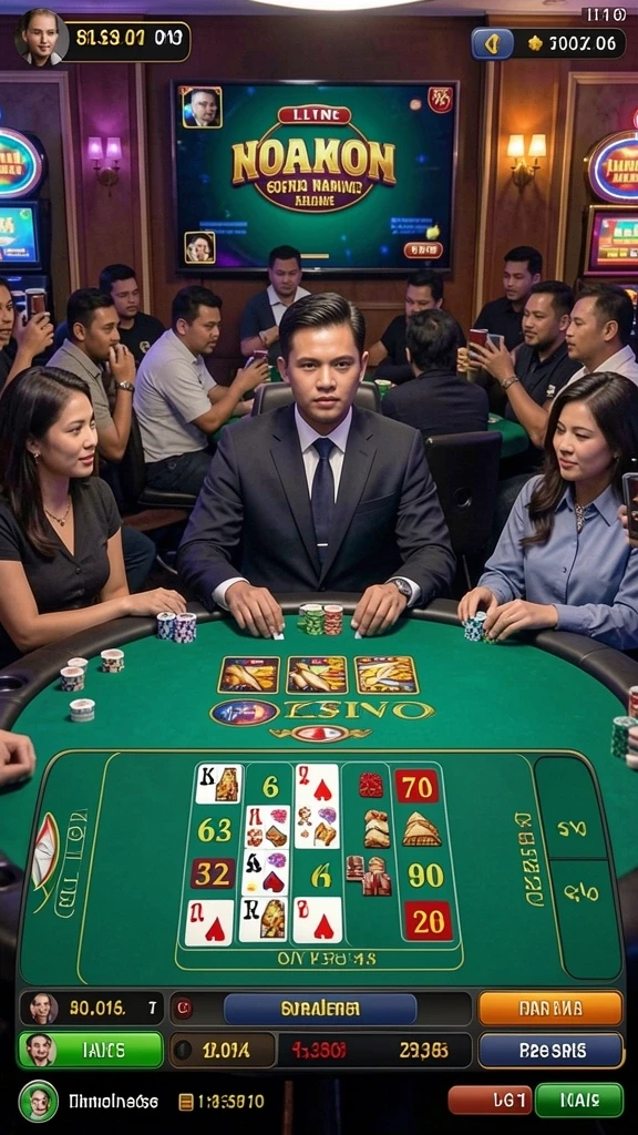 Menu pilihan mode permainan yang beragam.