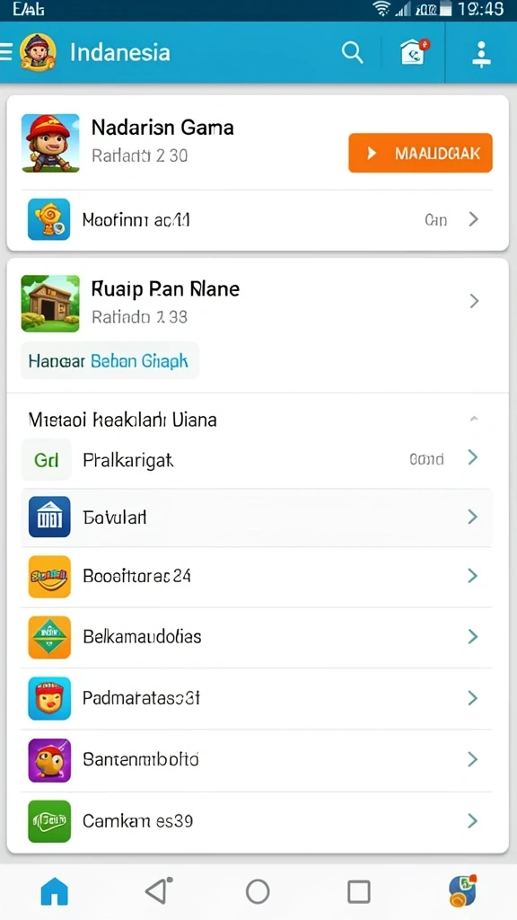 Tampilan antarmuka yang ramah pengguna.