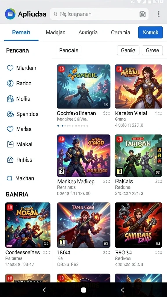 Tampilan antarmuka yang menarik dan mudah digunakan.