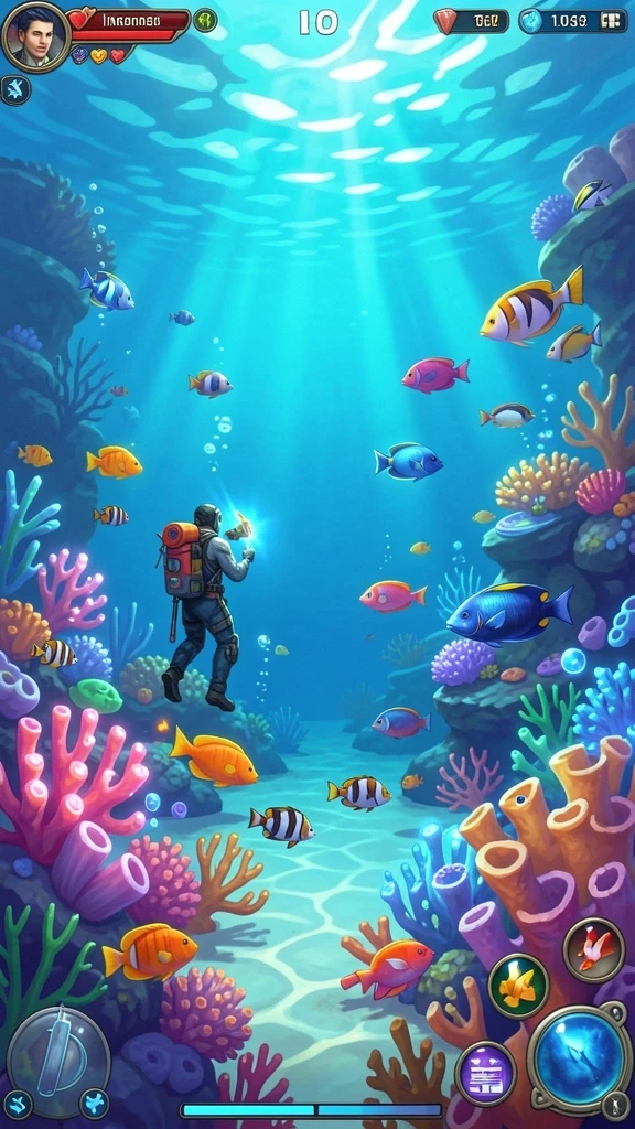 Ilustrasi karakter yang dapat dikustomisasi untuk pengalaman bermain yang unik.