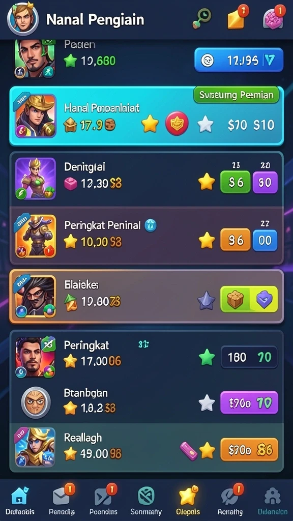Karakter unik dalam permainan FA99.