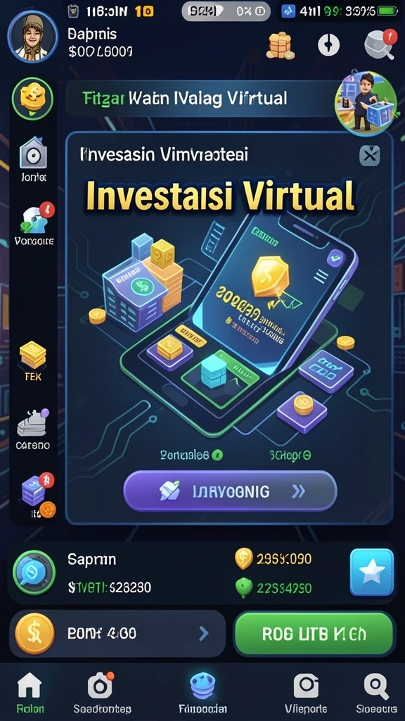 Tampilan awal GAMERP yang menarik.
