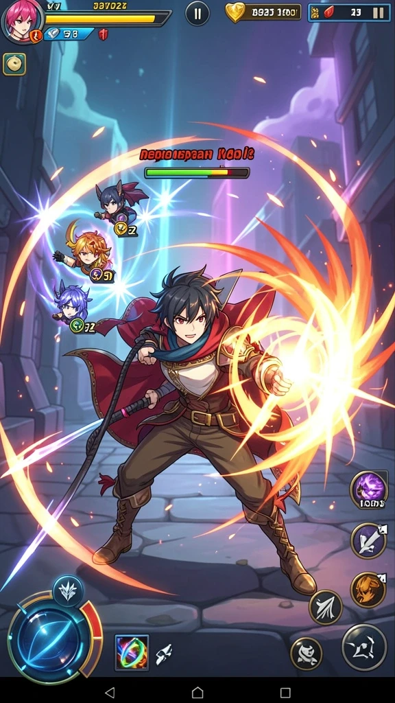 Momen sosial dengan teman dalam mode multiplayer yang seru.