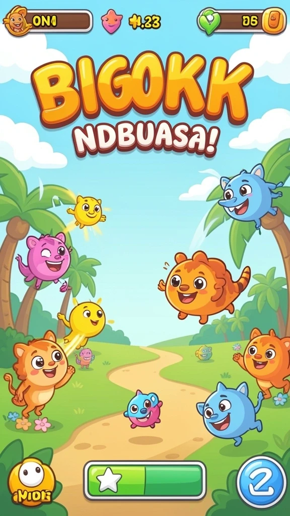 Tampilan awal aplikasi INDAAA yang menarik.