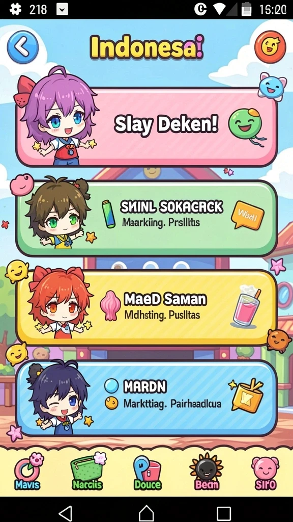 Tampilan antarmuka utama JEPANG77 yang menarik.