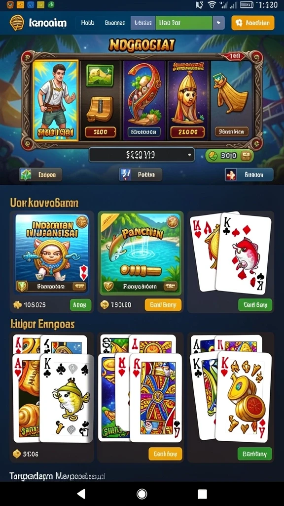 Berbagai karakter menarik untuk dipilih dan dimainkan.
