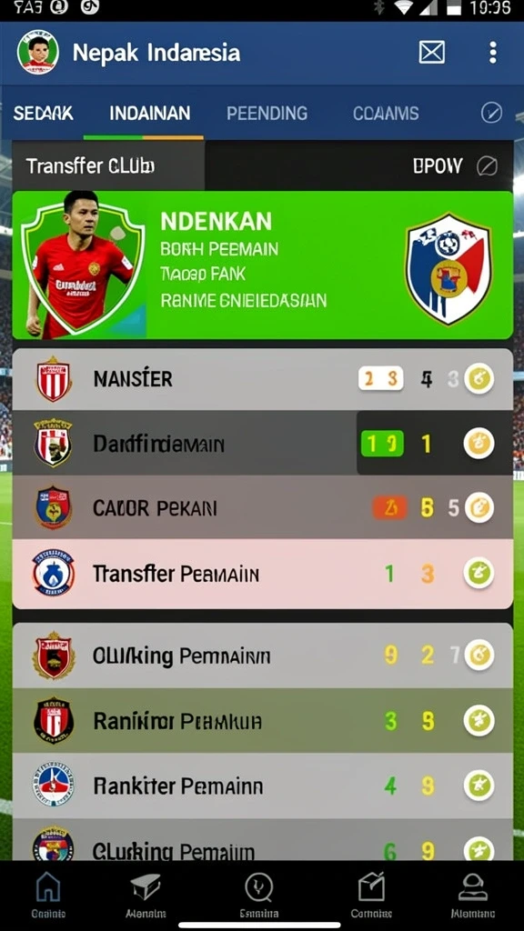 Antarmuka pengguna yang menarik dan modern.