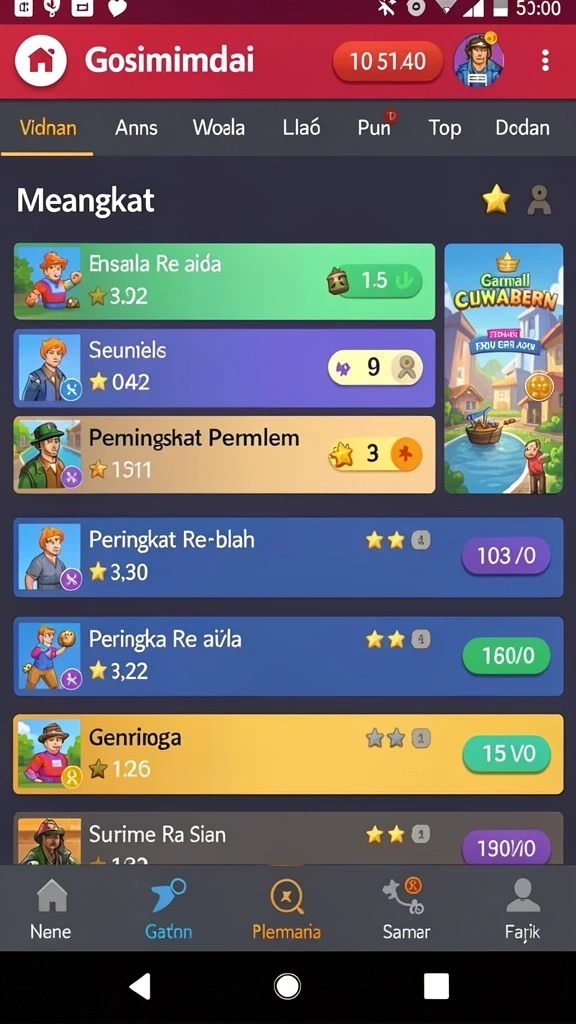 Grafis berkualitas tinggi yang memanjakan mata.