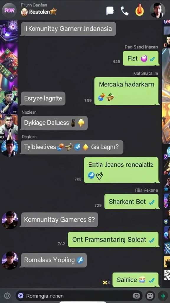 Bergembira bersama teman dalam mode multiplayer QQ1221.