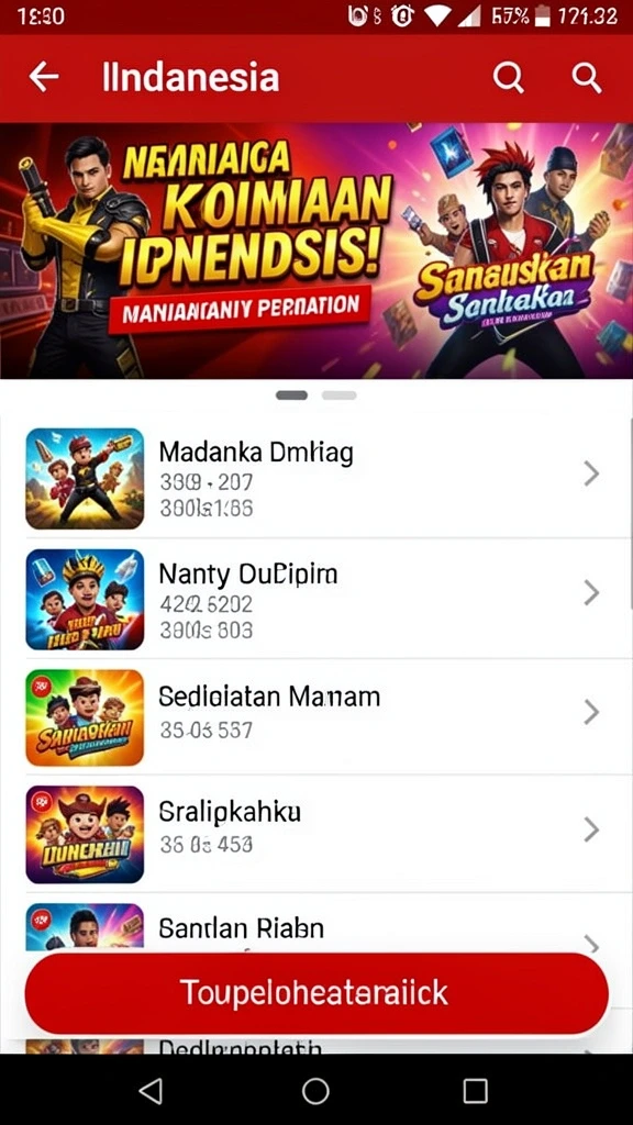 Tampilan grafis yang memukau dari RP55.