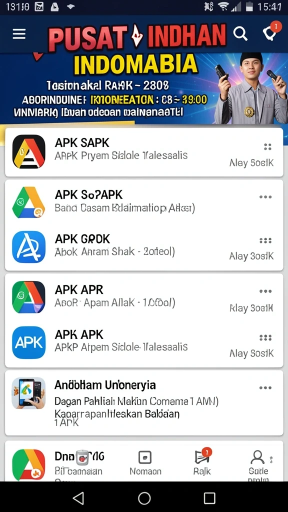 Tangkapan layar event spesial dalam RPWIN.