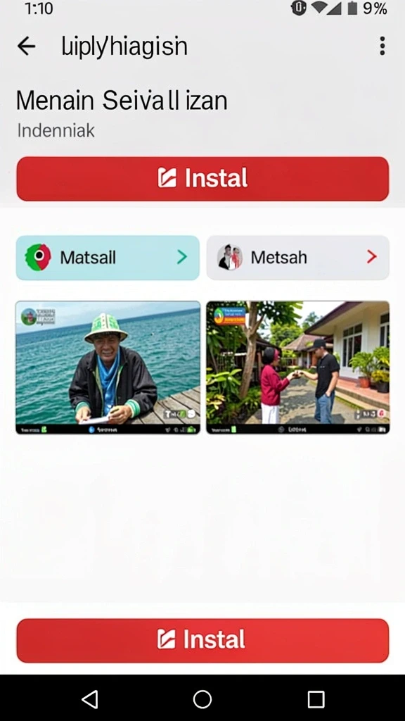 Tampilan gameplay yang mendebarkan.