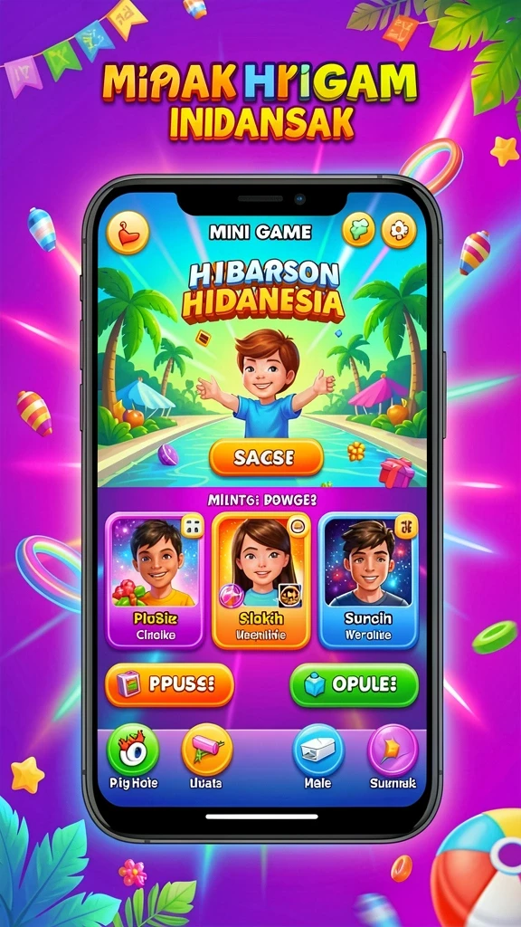 Setiap level memberikan tantangan yang unik dan berbeda.