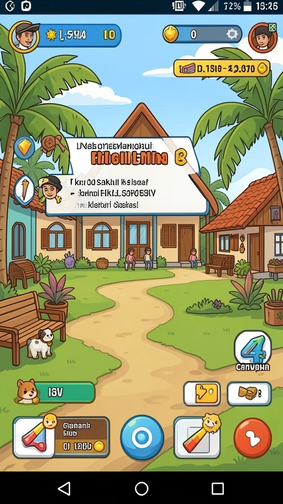Gambaran karakter yang bisa dikustomisasi dengan berbagai pilihan.