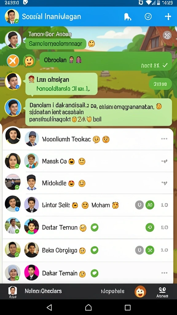 Pengaturan profil pengguna yang mudah diakses.