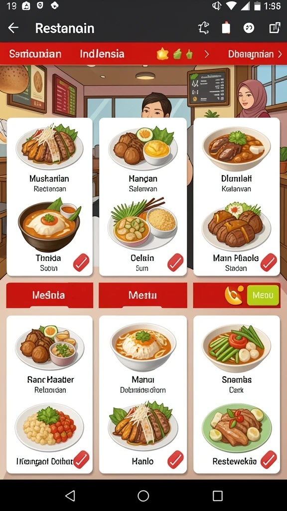 Tampilan antarmuka yang menarik dan mudah digunakan.