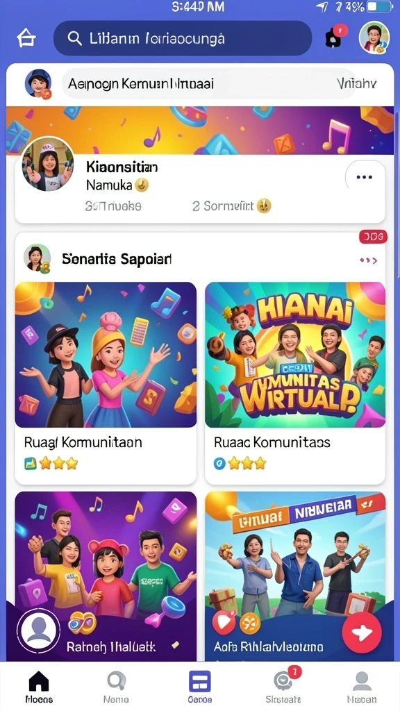 Tampilan antarmuka yang intuitif dan mudah digunakan.