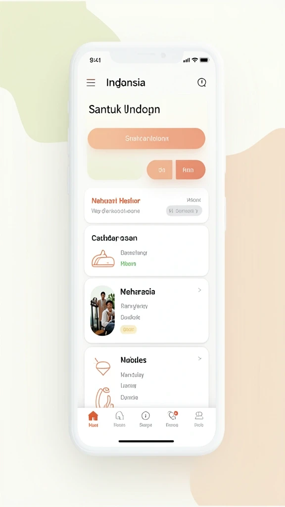 Tampilan antarmuka yang user-friendly.