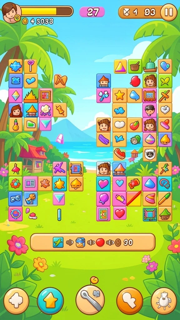 Screenshot interaksi dengan pemain lain dalam V07.