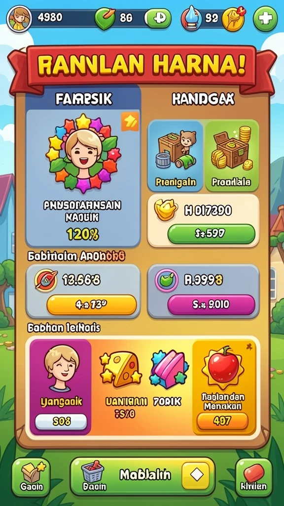 Tangkapan layar menunjukkan karakter utama dalam aksi.